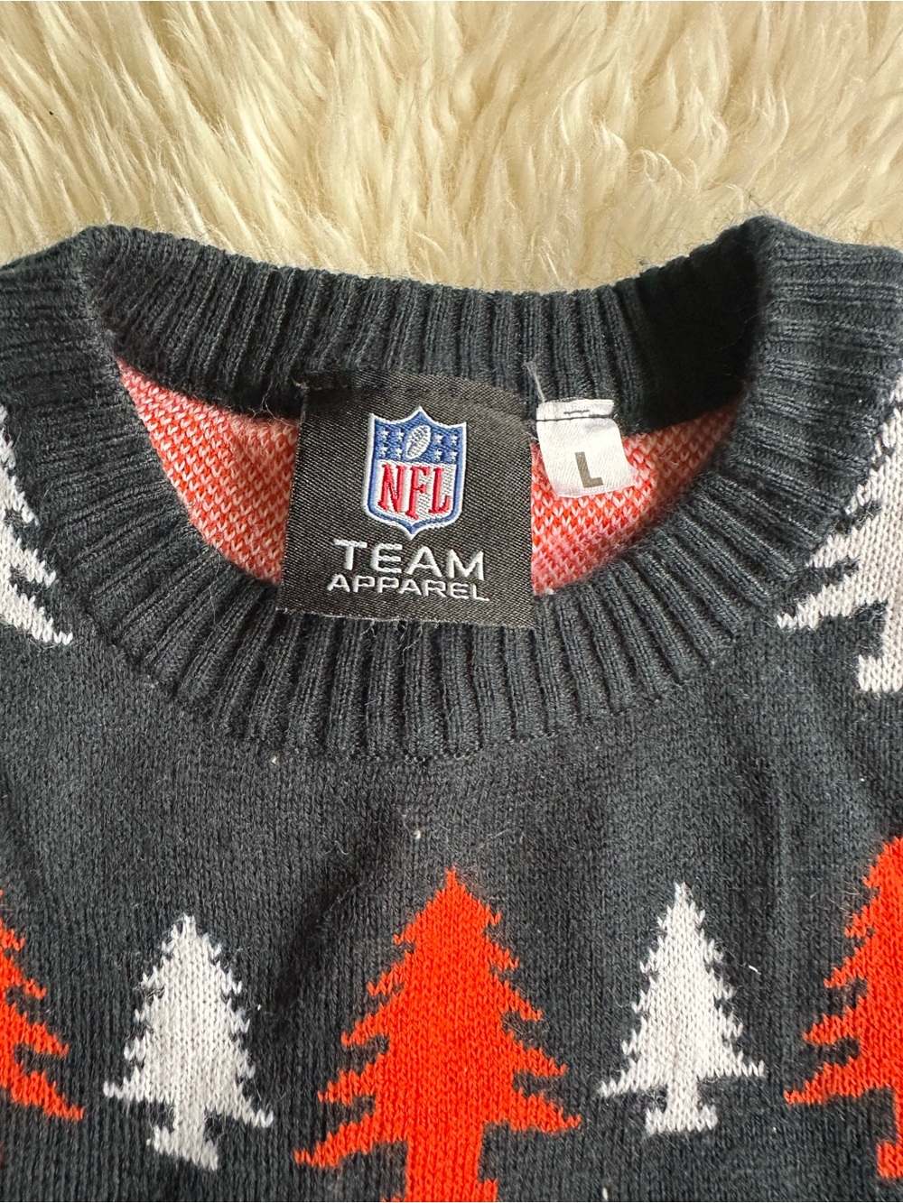 NFL Chicago Bears Ugly Christmas Knit Sweater - Picture 2 of 6